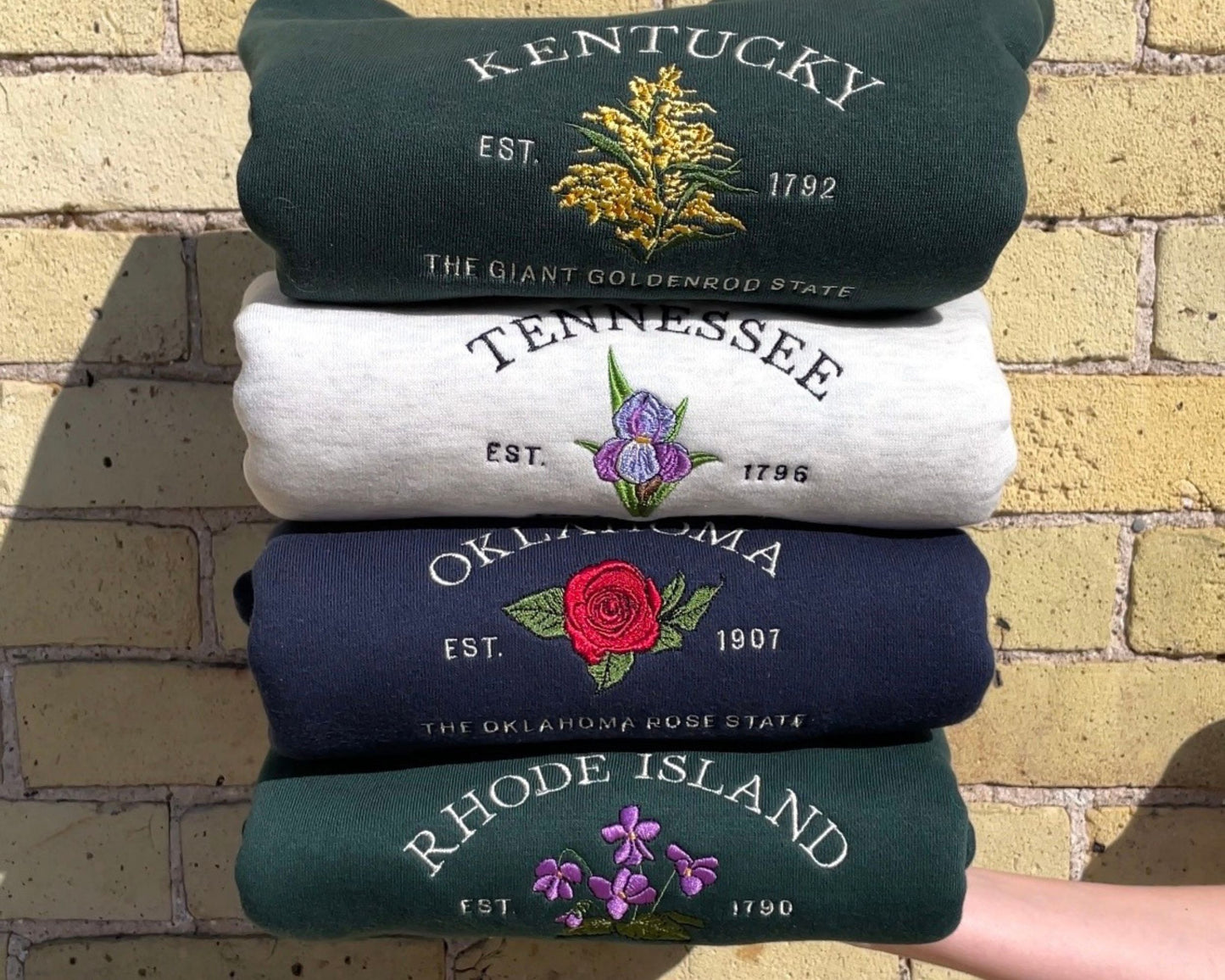 Rhode Island Wood Violet Crew