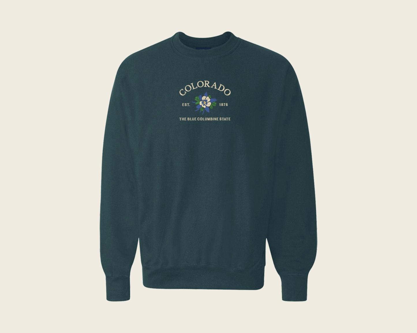 Colorado Blue Columbine Crew