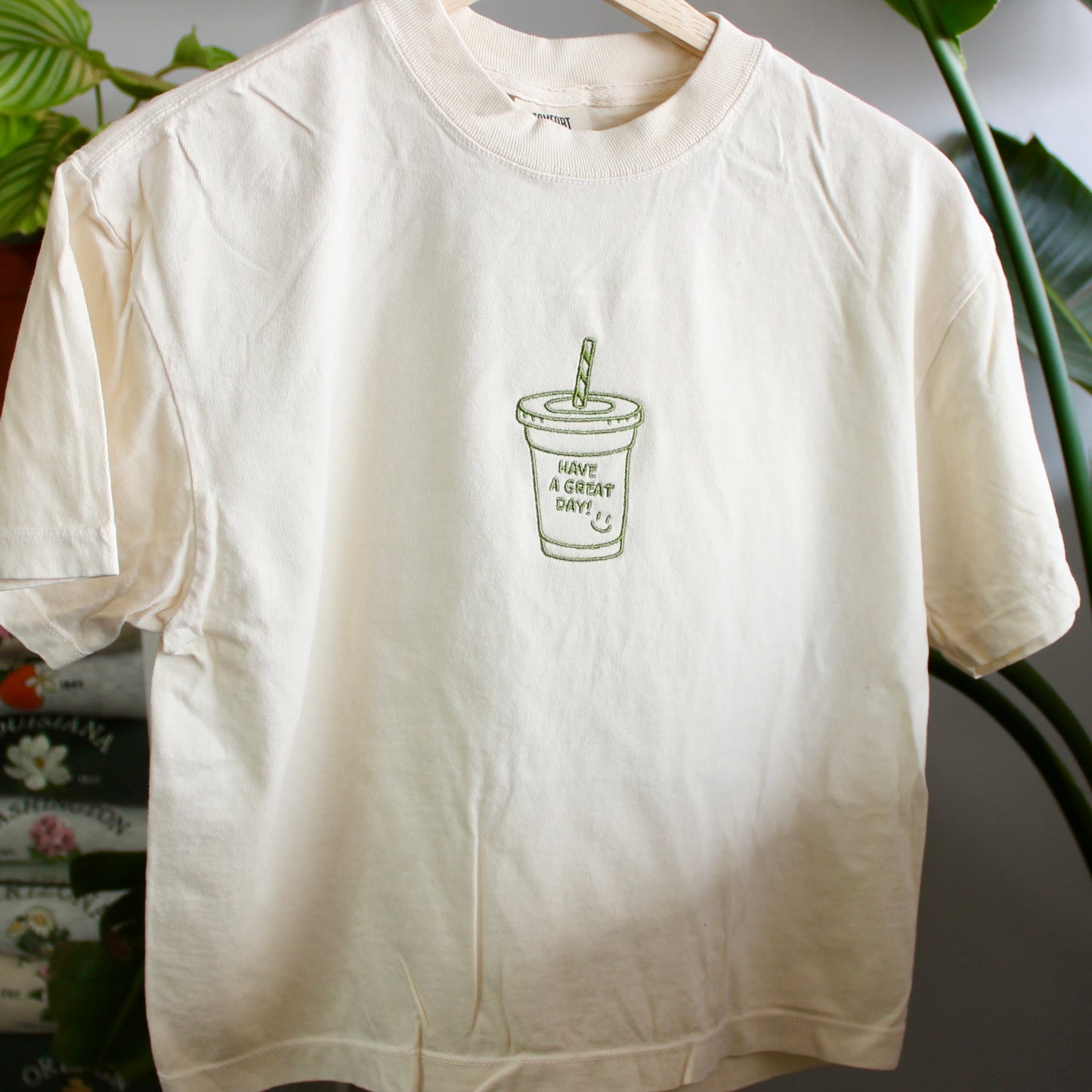 Have a Great Day Cropped Boxy Tee