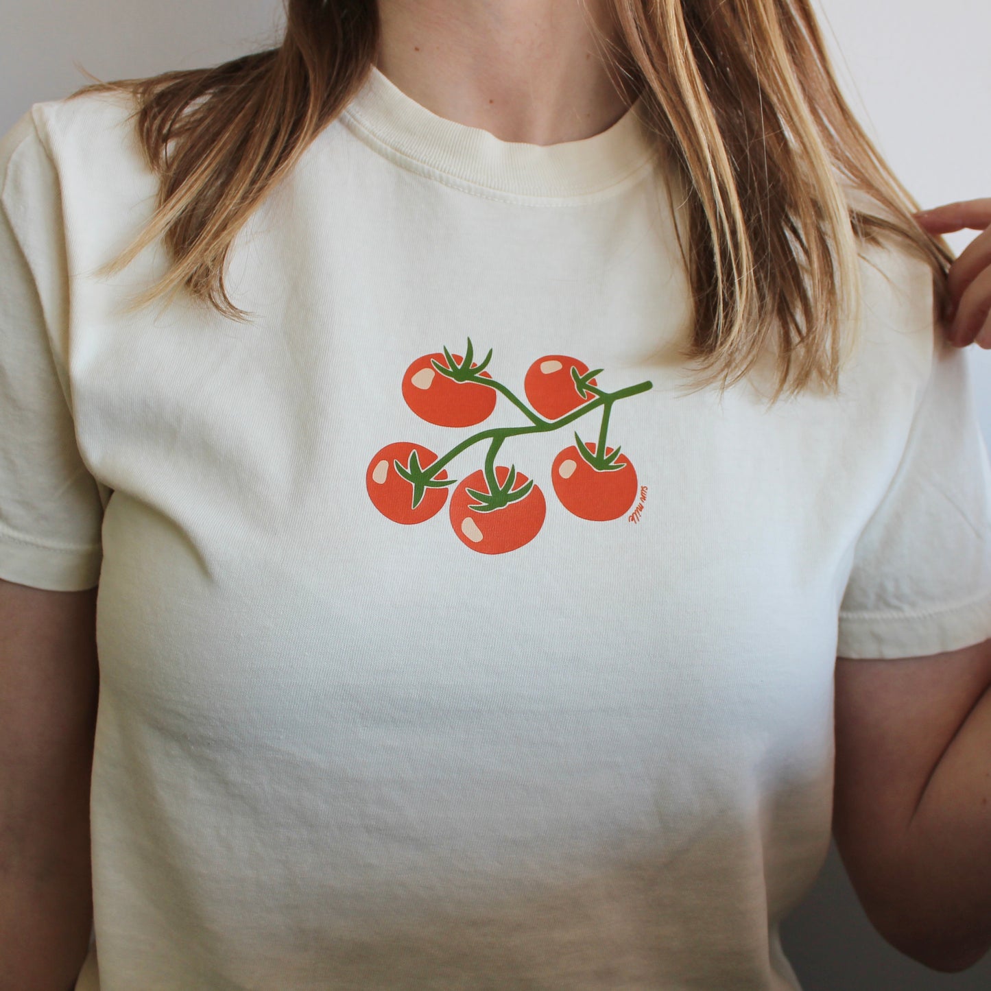 Tomato Boxy Tee