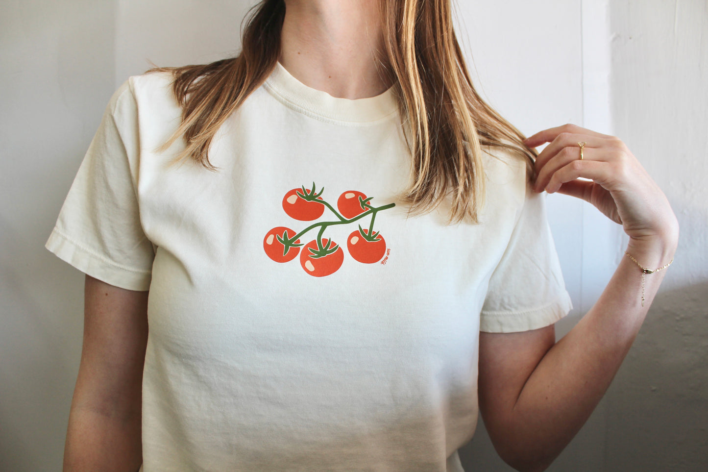 Tomato Boxy Tee