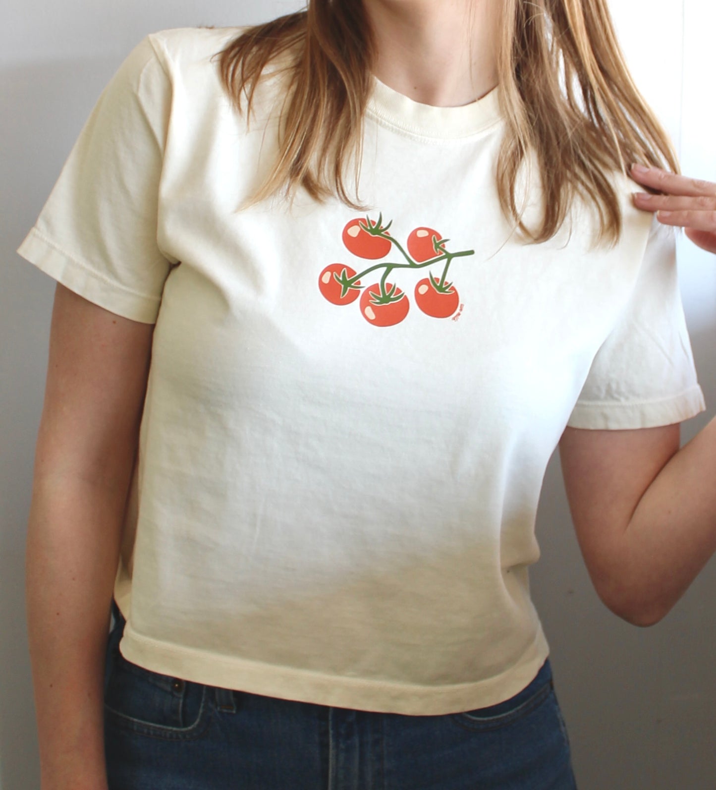 Tomato Boxy Tee