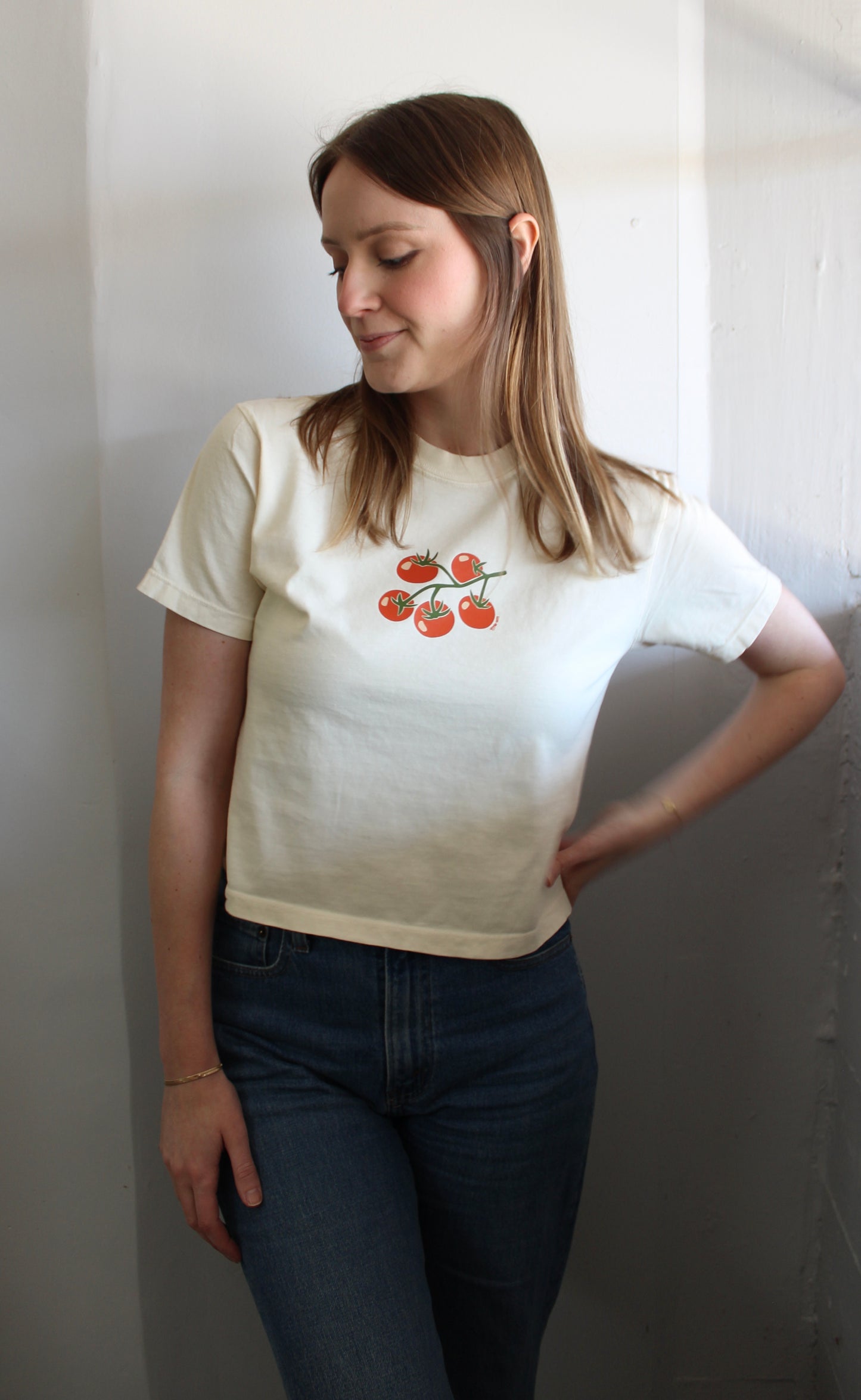 Tomato Boxy Tee