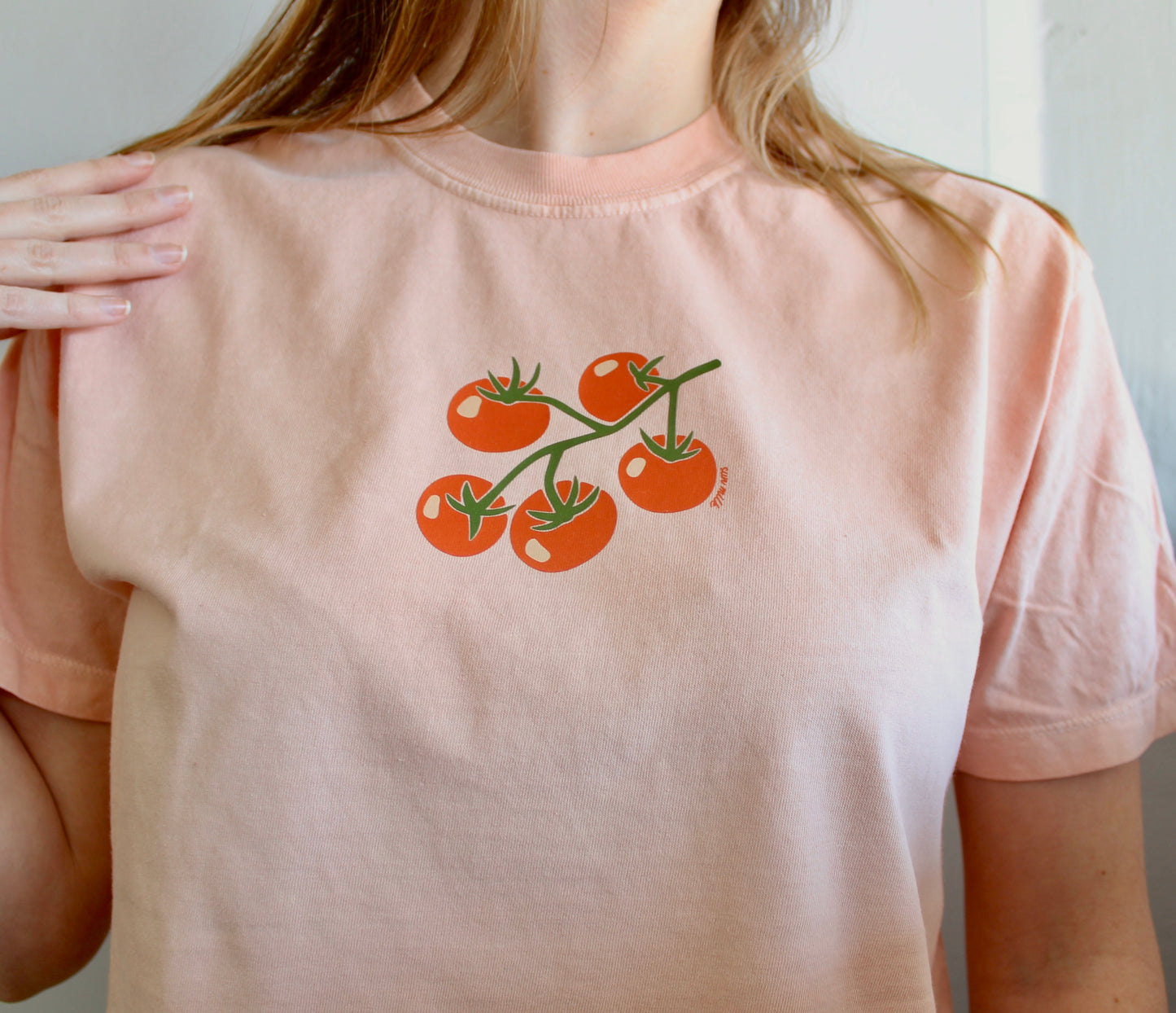 Tomato Boxy Tee