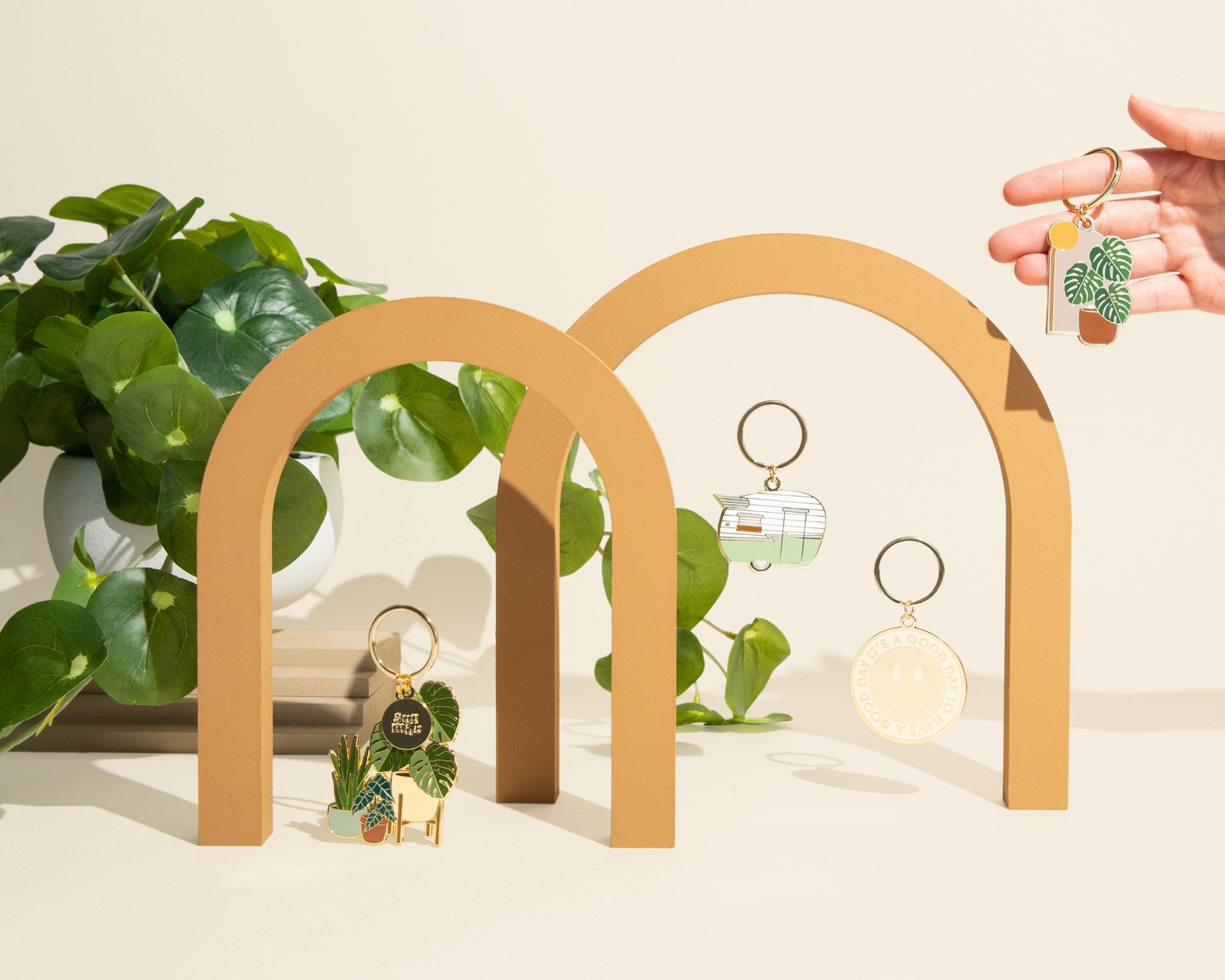 Houseplant Keychain