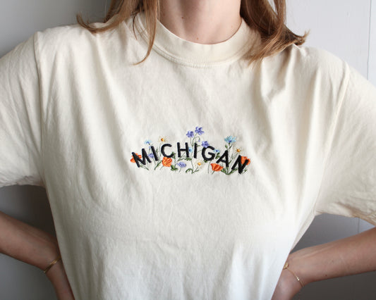 Michigan Wildflower Tee