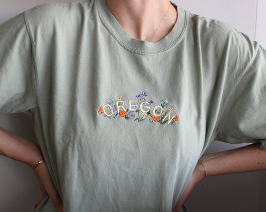 Oregon Wildflower Tee