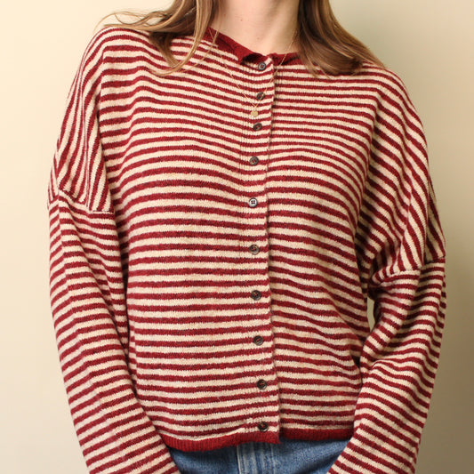Striped Cardigan