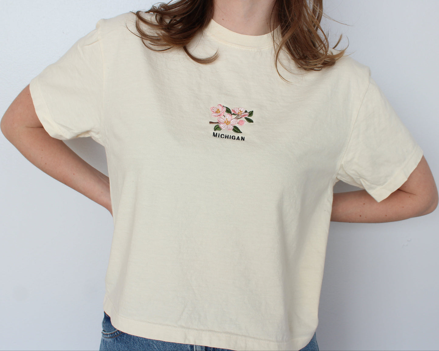 State Flower Boxy Tees