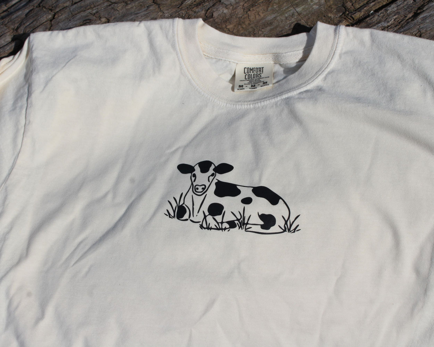 Cow Boxy Tee